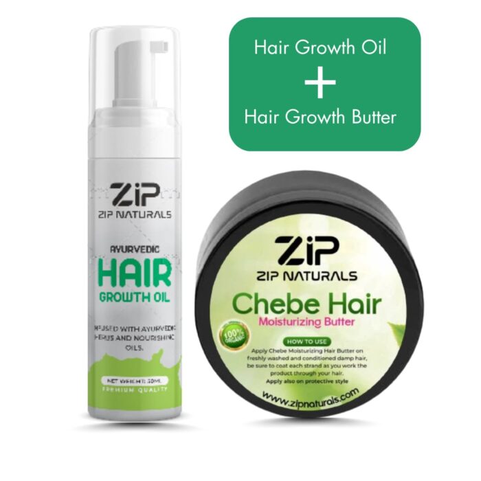 Hair Growth Kit: Natural Hair Growth Solution for Thicker, Fuller Hair, Hair Regrowth, and Scalp Health - Image 1